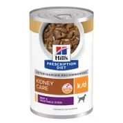 Hill's Prescription Diet k/d Kidney Care Beef & Vegetable Stew Wet Dog Food