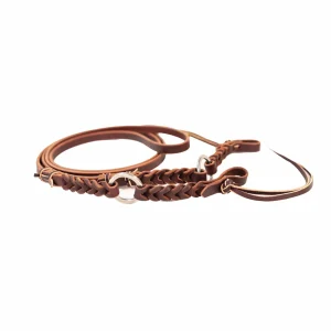 Professionals Choice 5/8" Bleeding Heart Ring Rope Rein