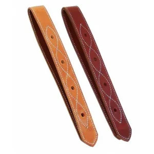 Professionals Choice Doubled and Stitched Harness Leather Off Billet