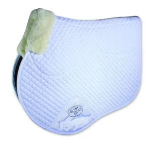 Professionals Choice Jump Pad With Fleece White