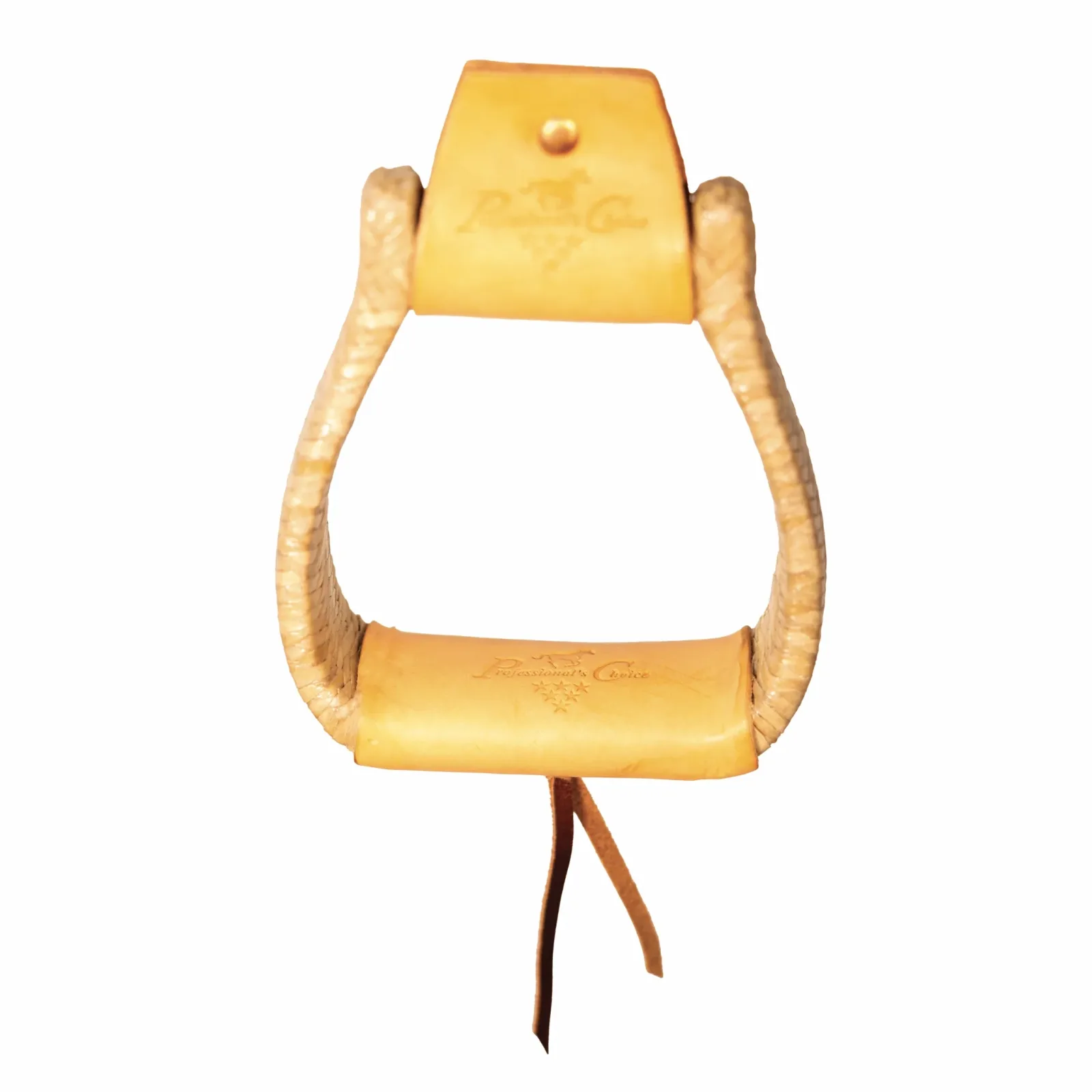 Professionals Choice Rawhide Braided Stirrups - Image 2