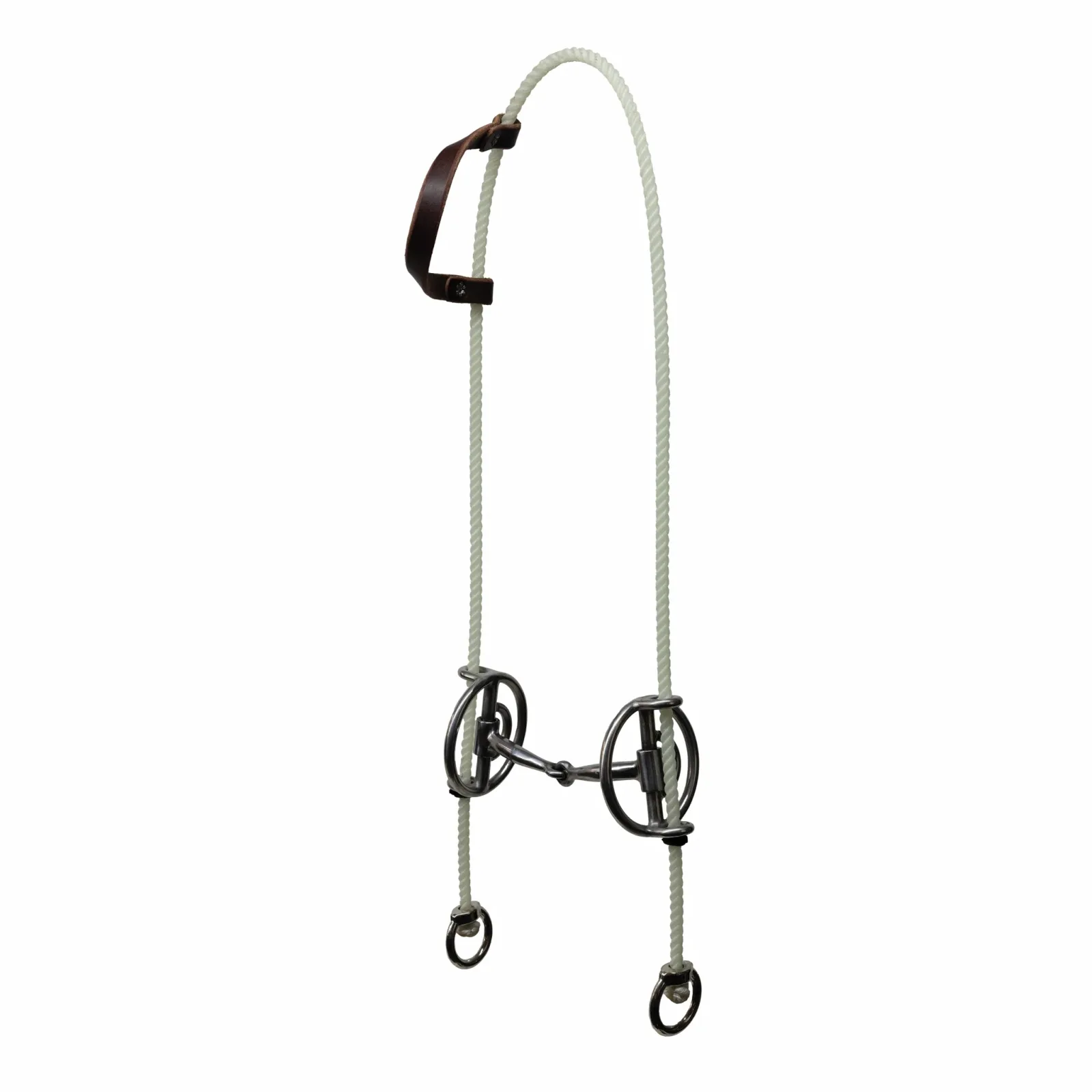 Professionals Choice Rope Gag Smooth Snaffle