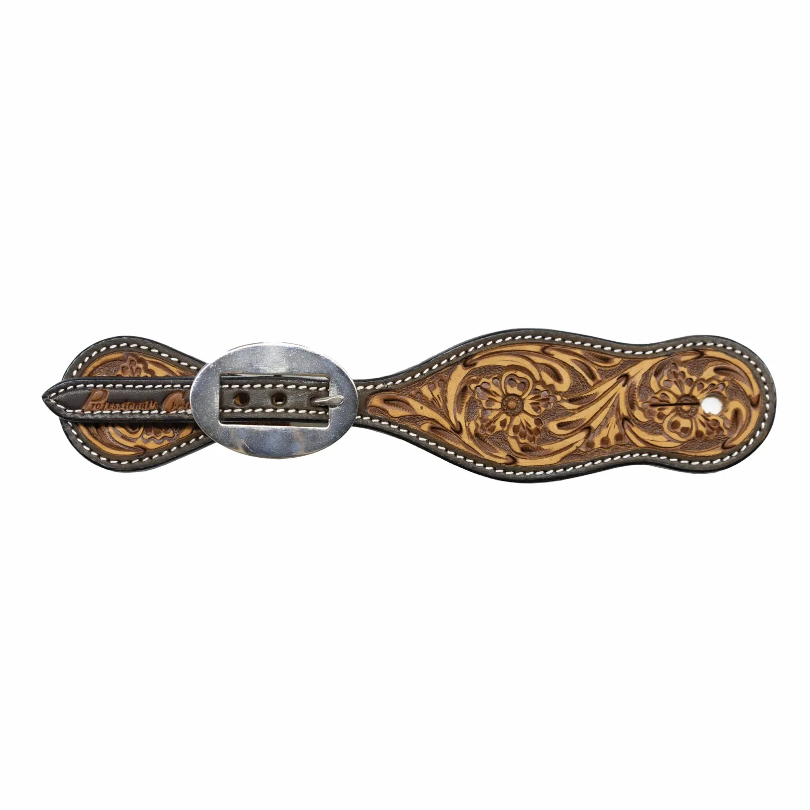 Professionals Choice Sanded Floral Spur Straps