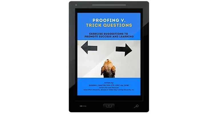 Proofing vs. Trick Questions E