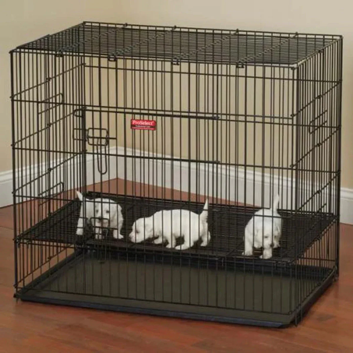 ProSelect Puppy PlayPen with Plastic Pan - Image 2