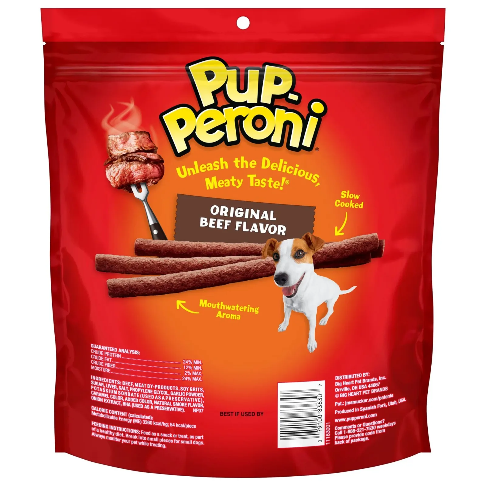 Pup-Peroni Original Beef Flavor Dog Treats, 22.5oz Bag - Image 2