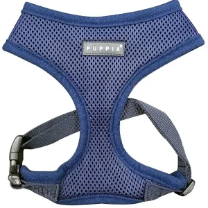 Puppia Soft Harness Navy Medium