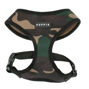 Puppia Soft Harness Vest Camo XLarge