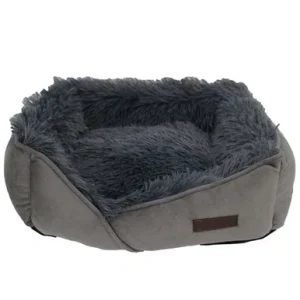 Pure Comfort Dark Gray Cuddler Pet Bed