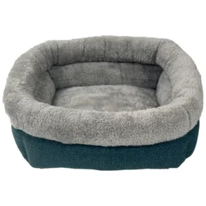 Pure Comfort The Little Haven Dark Green Pet Bed