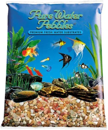 PURE WATER PEBBLES GRAVEL CUMBERLAND RIVER GEMS 5 LB