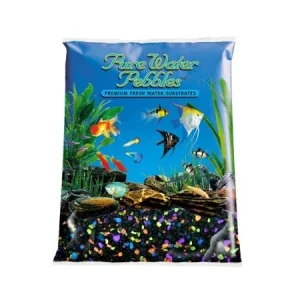 PURE WATER PEBBLES GRAVEL LASERNITE GLO 5 LB