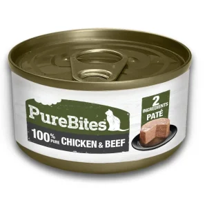 PureBites 100% Pure Chicken & Beef Pate 12 / 2.5 oz