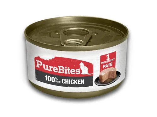 PureBites 100% Pure Chicken Pate 12 / 2.5 oz - Image 2