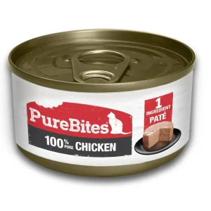 PureBites 100% Pure Chicken Pate 12 / 2.5 oz