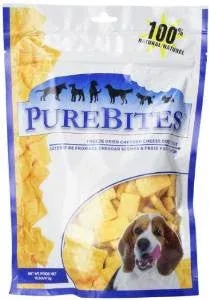 PureBites Cheddar Cheese Freeze Dried Treat 16.6 oz. {L+1} 789023 - Image 2