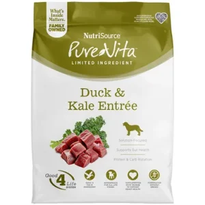 PureVita Limited Ingredient Duck & Kale Entrée Grain Free Dry Dog Food