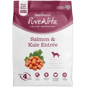 PureVita Limited Ingredient Salmon & Kale Entrée Grain Free Dry Dog Food
