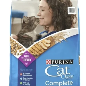 Purina Cat Chow Complete 20 lb - Premium Dry Food for Happy, Healthy Cats