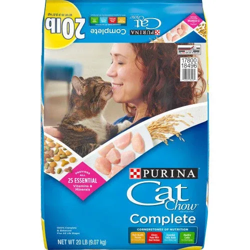 Purina Cat Chow Complete 20lb {L-1} 178866 - Image 2