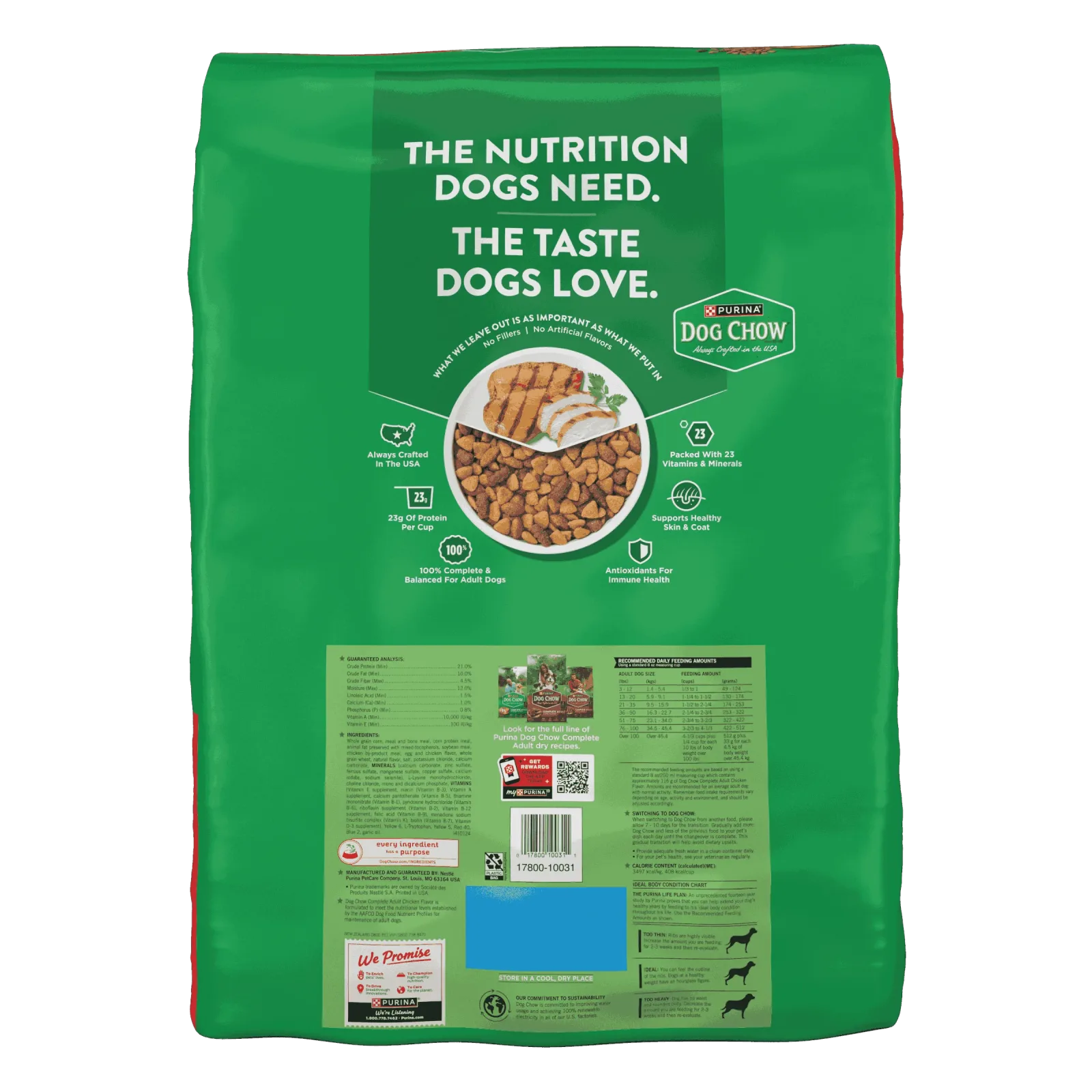 Purina Dog Chow Complete Adult Dry Dog Food Kibble With Chicken Flavor - Image 2
