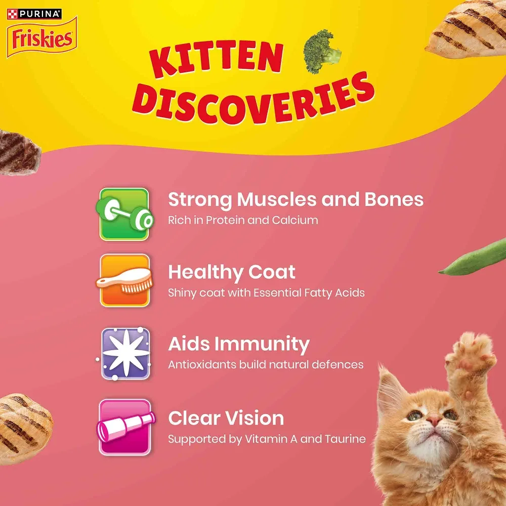 Purina Friskies Kitten Cat Dry Food - Image 2