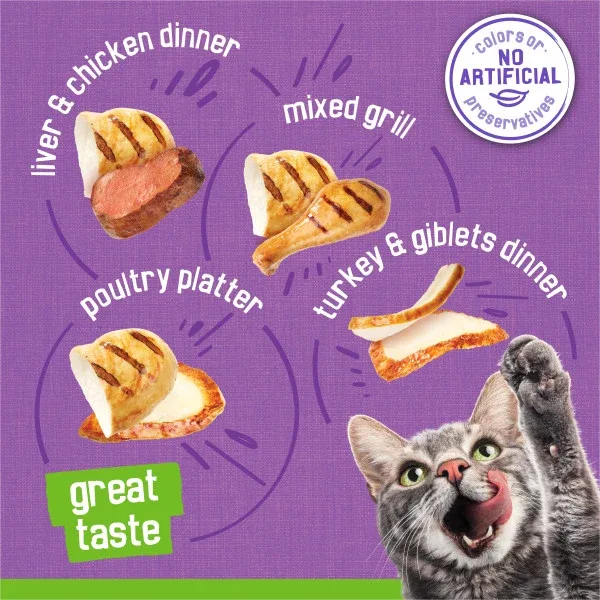 Purina Friskies Wet Cat Food Variety Pack Poultry Pate Favorites - (32) 5.5 oz. Cans - Image 2