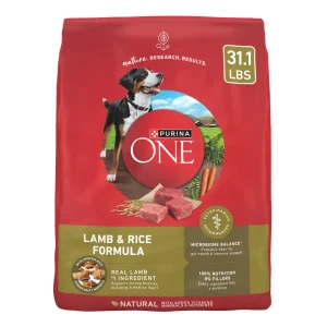 Purina ONE Dry Dog Food Lamb and Rice Formula