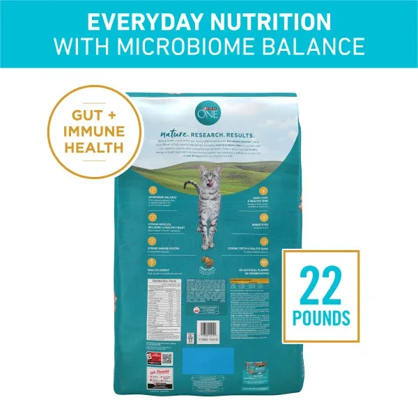 Purina ONE Natural Dry Cat Food, Tender Selects Blend With Real Chicken - 22 lb. Bag - Image 2