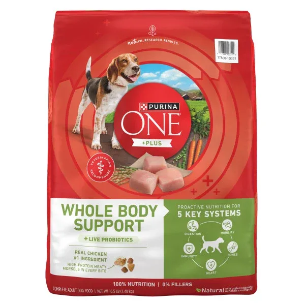 Purina ONE Plus Whole Body Support With Chicken Dry Dog Food