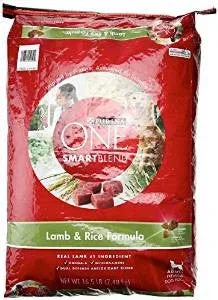 Purina One Smartblend Adult Dog Lamb/Rice 16.5lb {L-1}178552 - Image 2