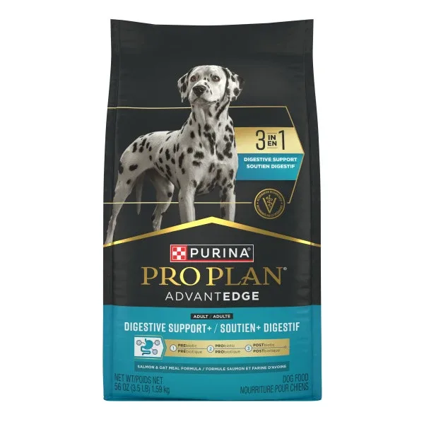 Purina Pro Plan AdvantEDGE Digestive Support Plus Salmon and Oat Meal Formula Adult Dry Dog Food - Image 2