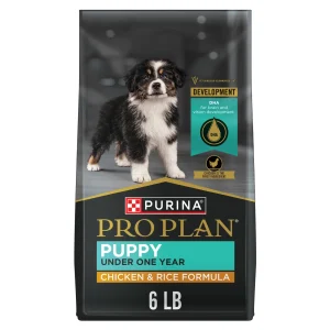 Purina Pro Plan High Protein Dry Puppy Food, Chicken and Rice Formula