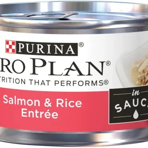 Purina Pro Plan Savor Adult Salmon & Rice in Sauce Entree Canned Cat Food