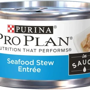 Purina Pro Plan Savor Adult Seafood Stew Entree in Sauce Canned Cat Food