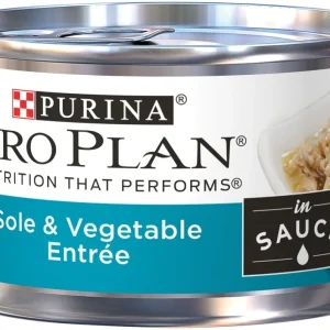 Purina Pro Plan Savor Adult Sole & Vegetables in Sauce Entree Canned Cat Food