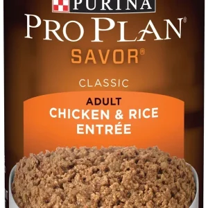 Purina Pro Plan Savor Chicken & Rice Entree Canned Adult Dog Food