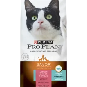 Purina Pro Plan Savor Salmon & Rice Formula Adult Dry Cat Food