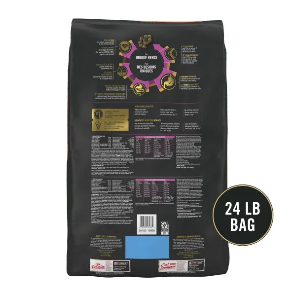 Purina Pro Plan Sensitive Skin and Stomach Dry Dog Food Senior Adult 7 Plus Salmon and Rice Formula - Image 2