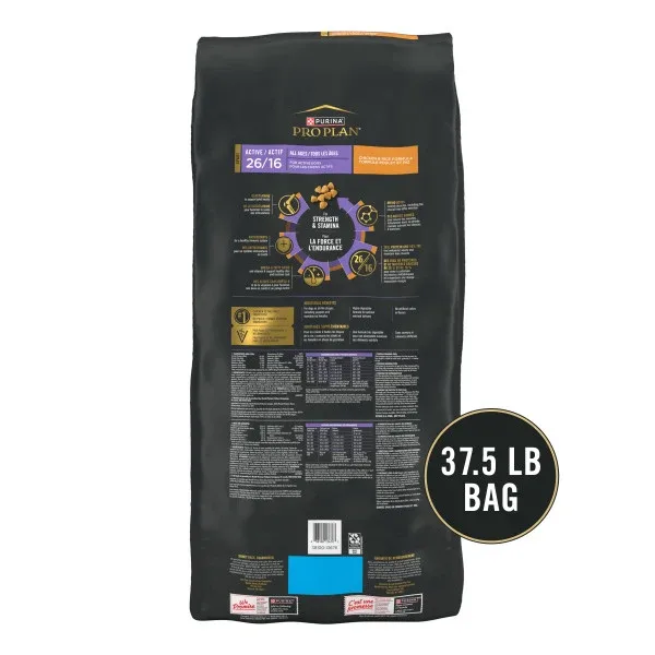 Purina Pro Plan Sport Active 26/16 Chicken & Rice Formula, 37.5lb - Image 2