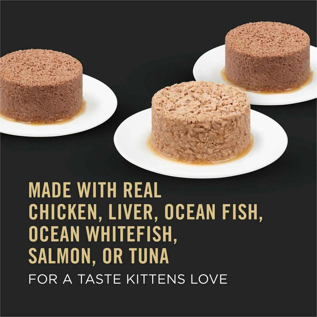 Purina Pro Plan Variety Pack Wet Kitten Food, Variety Pack, 24 cans 3oz - Image 2