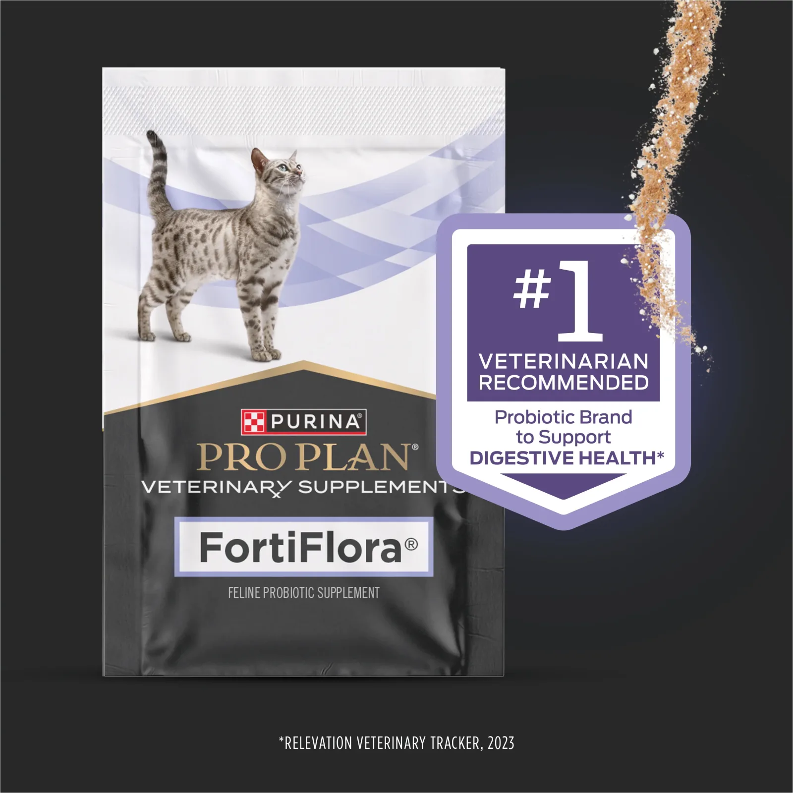 Purina Pro Plan Veterinary Diets FortiFlora Cat Supplement - 30 ct. Box - Image 2