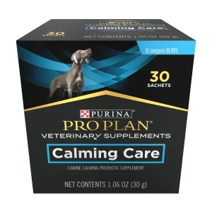 Purina Pro Plan Veterinary Supplements Calming Care Canine Formula Dog Supplements - 30 ct. Box