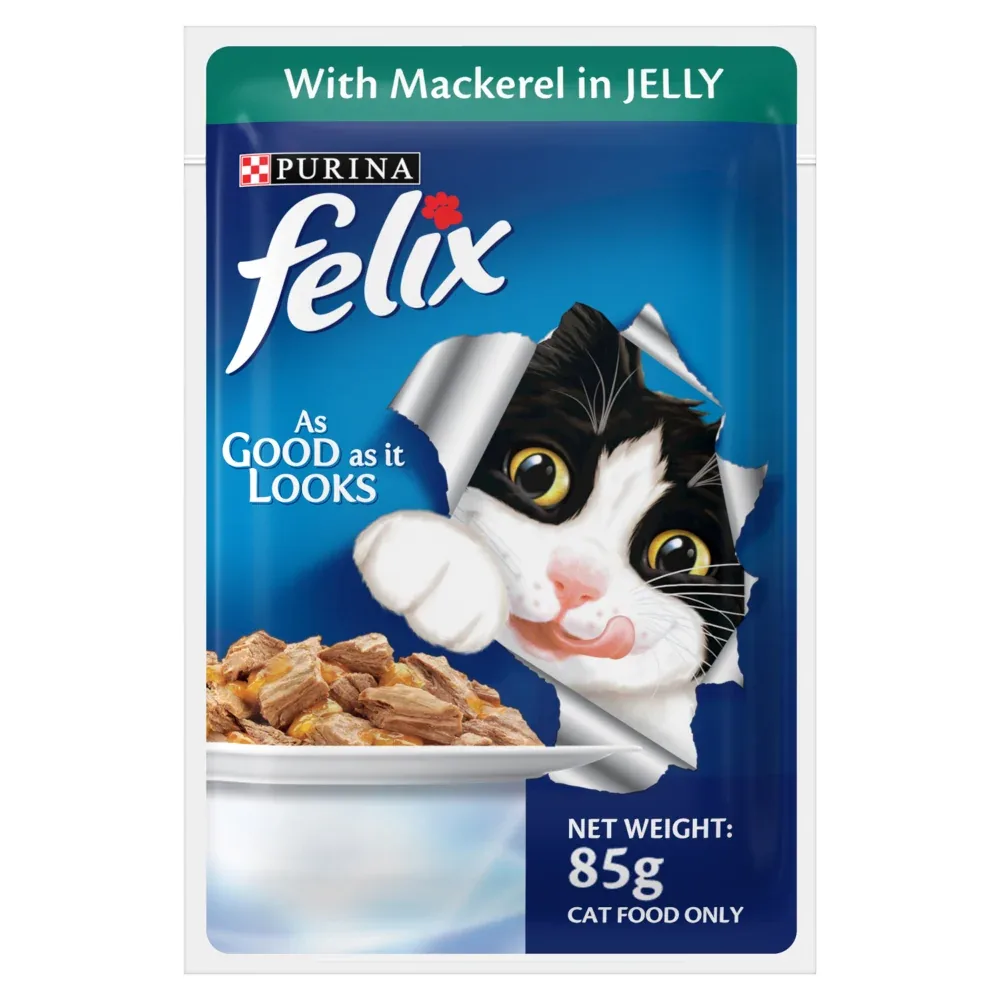 Purina with Mackerel in Jelly and Tuna in Jelly Adult Cat Wet Food - Image 2