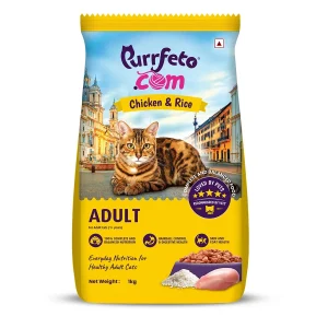 Purrfeto.com Chicken and Rice Adult Cat Dry Food