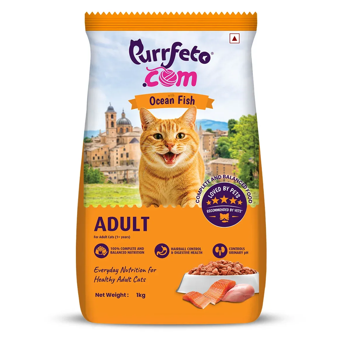 Purrfeto.com Ocean Fish Adult Cat Dry Food