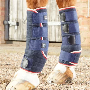 Quick Dry Horse Leg Wraps Navy