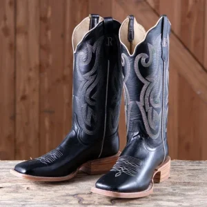 R Watson Boots R. Ladies Ebony Calf Boots