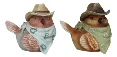 Rainbow Trading Cowboy Bird Banks -Orange - Image 2