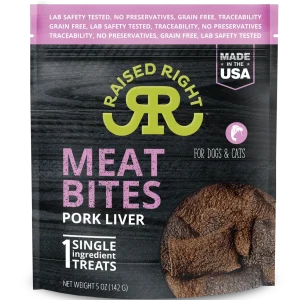 Raise Meat Bites Pork 5oz/6ct {L+x}